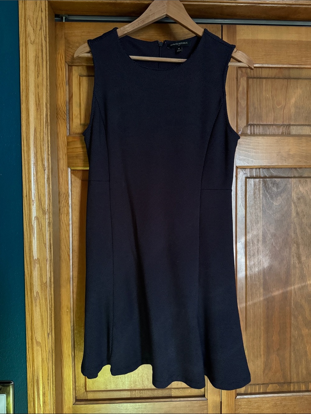 Banana Republic Factory Navy Sleeveless Shift Dress